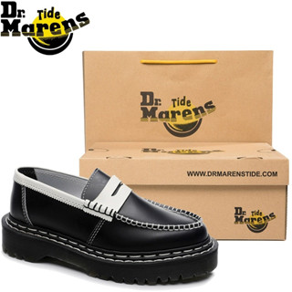 Dr. Martens รองเท้าบูทมาร์ติน หนัง ประดับพู่ กันลื่น