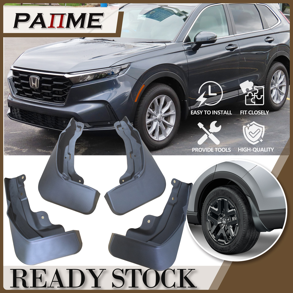 สําหรับ Honda crv cr-v c-rv 2023 2024 2025 mud flaps บังโคลน 4 ชิ้น/เซ็ต