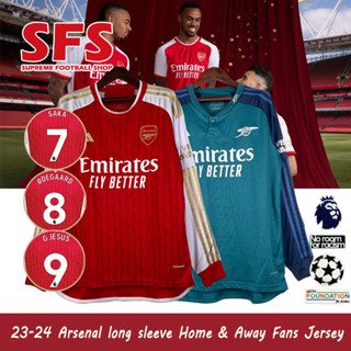 【SFS】เสื้อยืดแขนยาว ลายทีมชาติฟุตบอล Arsenal 22-23 คุณภาพสูง สําหรับผู้ชาย ไซซ์ S-2XL