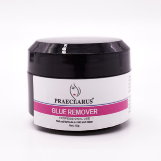 Praeclarus ครีมถอดขนตาปลอม 15 กรัม เหมาะสำหรับร้านเสริมสวยขนตาปลูกถ่ายขนตากำจัดขนตาการระคายเคืองต่ำ