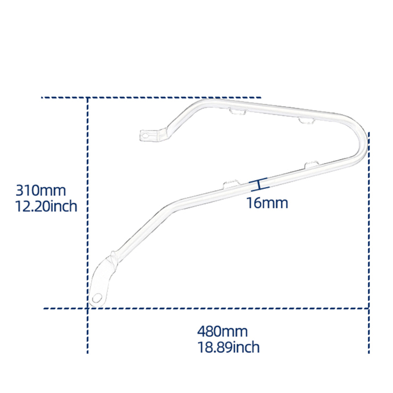 Psler แร๊คซ้ายขวา แร็คท ตะแกรง ชั้นวางกระเป๋าเดินทาง อุปกรณ์เมาท์ขาตั้ง ด้านข้าง สําหรับ Triumph Bobber 2017 2018 2019 2020 2021 2022 2023