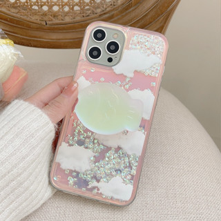 【ทรายดูดเพชร】เคสโทรศัพท์มือถือ กันกระแทก ลายปลา สําหรับ iPhone14 13 12 11 Xs XR Xs pro max plus