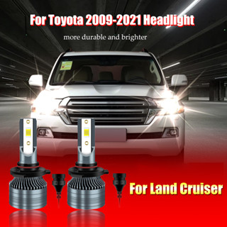 หลอดไฟหน้า Led สูงต่ํา สําหรับ Toyota Land Cruiser 150 Series 2009-2021 9005 9006 2 ชิ้น