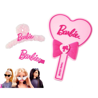 Colorkey Kolaqi Barbie Series กระจกแต่งหน้า แบบมือถือ ลายฉลาม ขนาดเท่าฝ่ามือ ใสมาก พกพาสะดวก