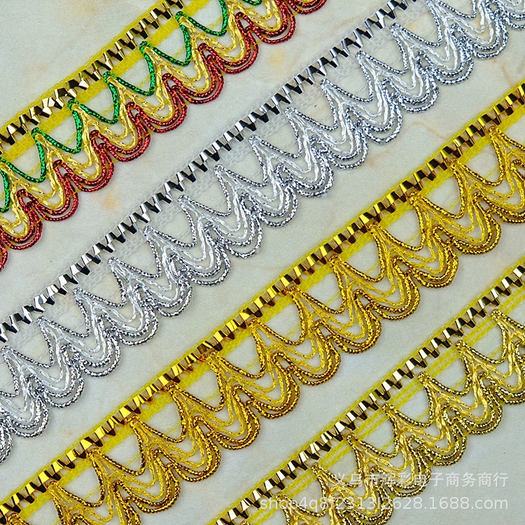 พร้อมส่ง ขายตรง ประดับเลื่อม ผ้าไหม สีทอง สีเงิน อุปกรณ์เสริม สําหรับเต้นรํา เครื่องแต่งกาย