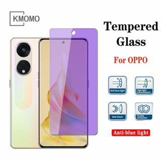 กระจกนิรภัยกันรอยหน้าจอ ป้องกันแสงสีฟ้า สําหรับ OPPO Reno 8T 4G 8Z 8 5G 7Z 7 Pro 6Z 6 5 4 3 2Z 2F F9 F11 Pro F1s F7 F5 Youth