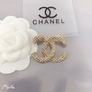 Chanel เข็มกลัดเพชร หรูหรา คุณภาพสูง สําหรับผู้หญิง102370