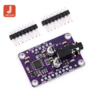 บอร์ดโมดูลถอดรหัสเสียงสเตอริโอ DAC 1334 UDA1334A I2S สําหรับ Arduino 3.3V - 5V