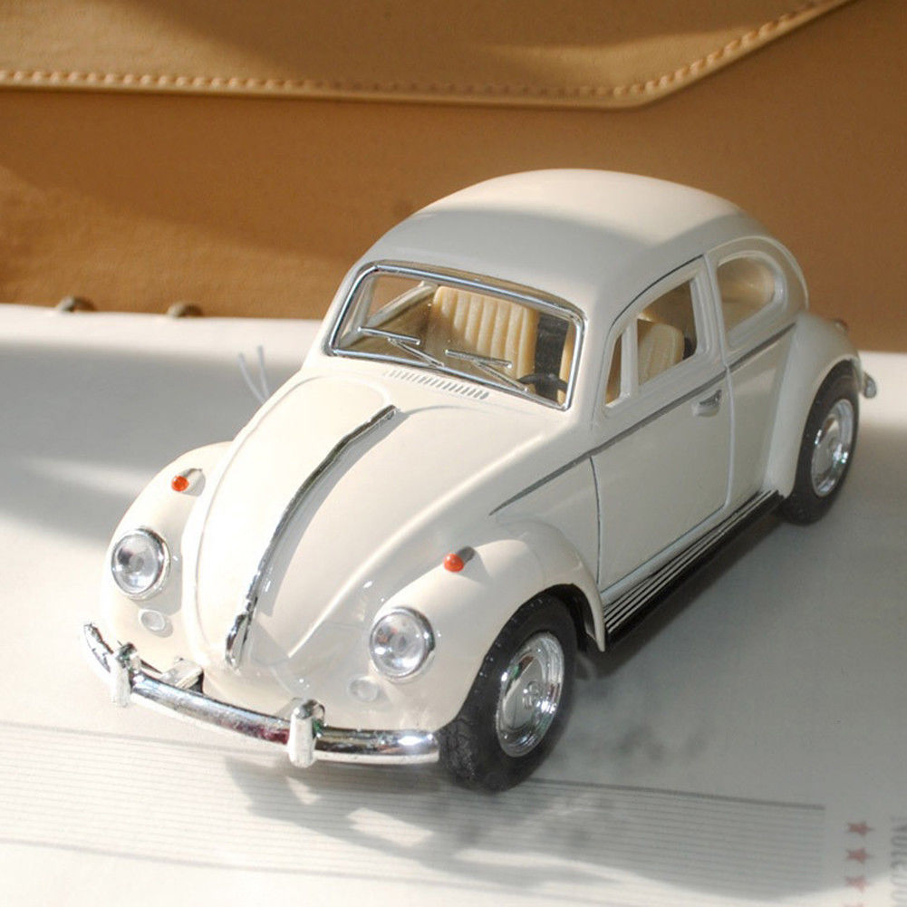 Perfectly-kid Lovely Vintage Beetle Car Model, Cool ของเล่นเด็กตกแต่งของขวัญตุ๊กตาน่ารัก