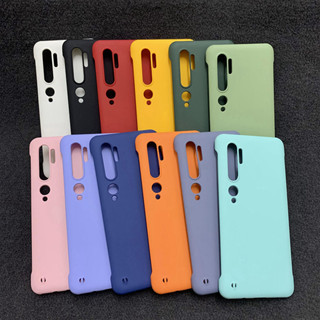 เคสแข็ง เนื้อแมตต์ กันกระแทก สีพื้น สําหรับ Xiaomi Mi Note 10 Pro Xiaomi Mi 10 10s 10Ultra