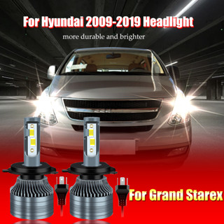 หลอดไฟหน้าฮาโลเจน LED H4 แบบเปลี่ยน สําหรับ Hyundai Grand Starex ปี 2009-2019 CG 2 ชิ้น