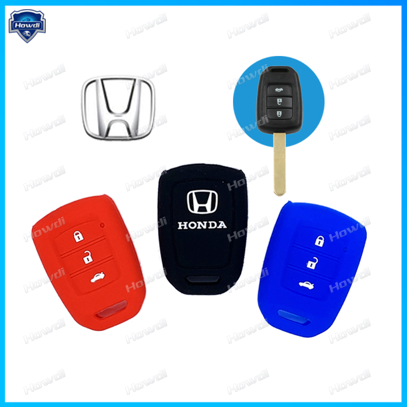 เคสกุญแจรีโมตสตาร์ท ชนิดซิลิโคน สำหรับ Honda City 2014-2018
4.6