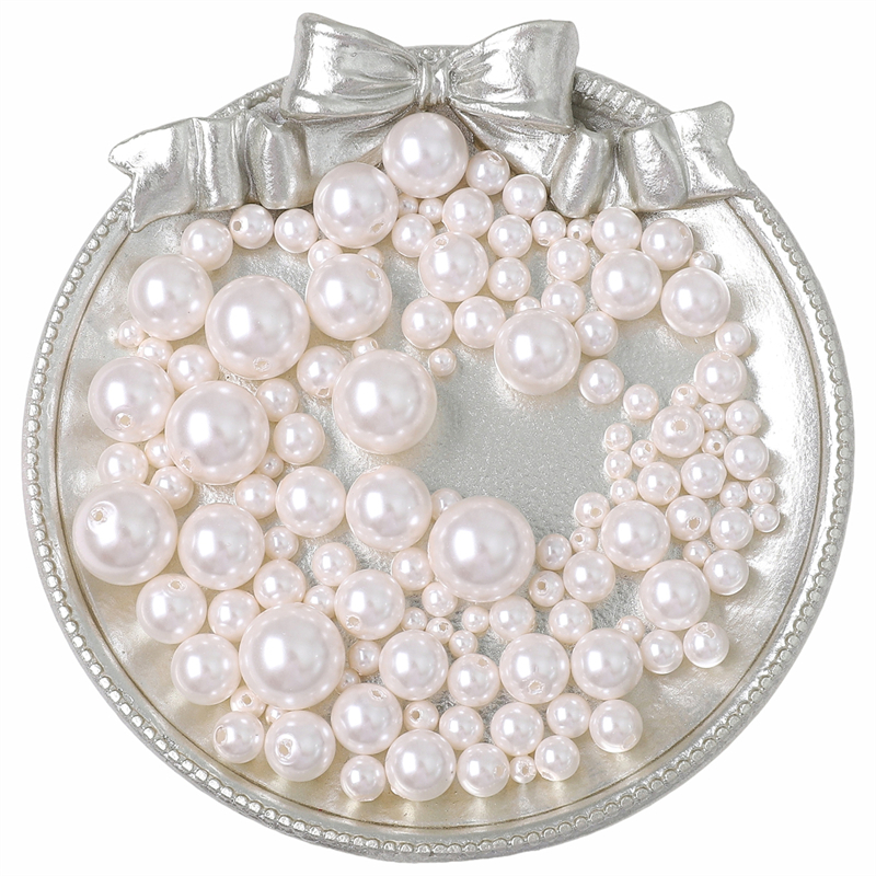 3-12 มม. 2 ชิ้น / ถุง แก้ว มุก ครึ่งหลุม วงกลม สําหรับทําเครื่องประดับ DIY อุปกรณ์เสริม สําหรับเครื่องประดับ DIY อุปกรณ์ทํา