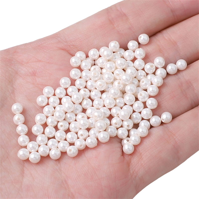 3-12 มม. 2 ชิ้น / ถุง แก้ว มุก ครึ่งหลุม วงกลม สําหรับทําเครื่องประดับ DIY อุปกรณ์เสริม สําหรับเครื่องประดับ DIY อุปกรณ์ทํา - รูปที่ 5