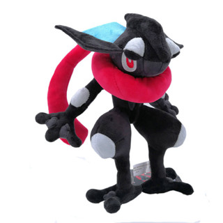 28 ซม. Tomy Takara Pokemon Greninja ตุ๊กตายัดนุ่น นินจากบ สีดํา ตุ๊กตาการ์ตูน ตุ๊กตายัดนุ่น อะนิเมะ ของเล่น Kawaii เด็ก ของขวัญวันเกิด