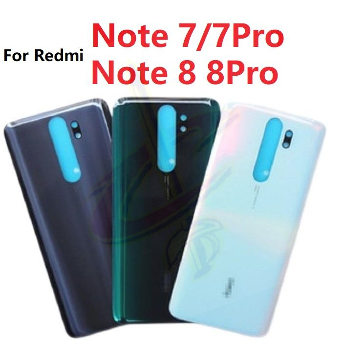 ฝาหลัง back cover กระจกด้านหลัง สําหรับ Redmi Note 7 Pro 8 Pro