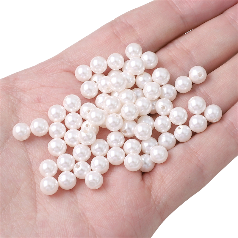 3-12 มม. 2 ชิ้น / ถุง แก้ว มุก ครึ่งหลุม วงกลม สําหรับทําเครื่องประดับ DIY อุปกรณ์เสริม สําหรับเครื่องประดับ DIY อุปกรณ์ทํา - รูปที่ 7