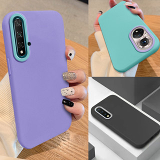 เคสโทรศัพท์มือถือ กันกระแทก สีเขียว สีม่วง สีดํา สําหรับ huawei nova 5t nova 9 8 7 huawei y9s Y9 prime 2019 p40 p30 pro mate 30 40 50 pro Honor 70