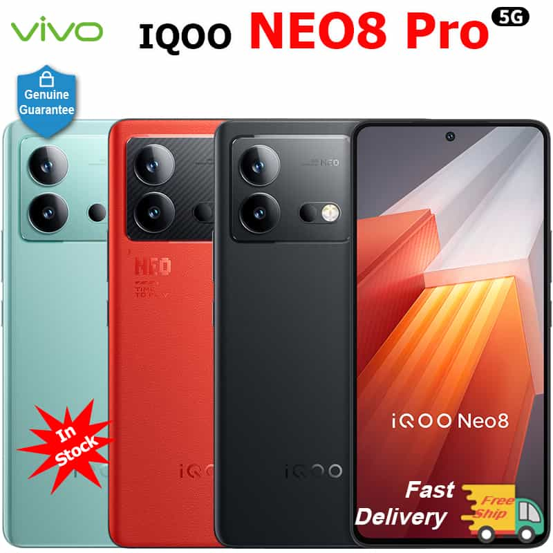 Iqoo Neo8 Neo 8 Pro 5G สมาร์ทโฟน 9200+ 6.78 นิ้ว AMOLED 144HZ 5000mAh 120W SuperCharge 50MP IMX866V NFC