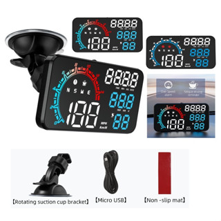 เครื่องวัดความเร็ว GPS HUD G11 GPS และ Beidou ดาวเทียม ช่องสัญญาณคู่ สําหรับรถยนต์ทุกรุ่น