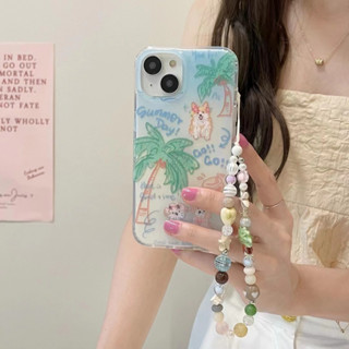 เคสโทรศัพท์มือถือนิ่ม ลายน่ารัก พร้อมสายโซ่คล้อง สําหรับ iPhone 14 14pro 14promax 13 13pro 13promax 11 12 12pro 12promax