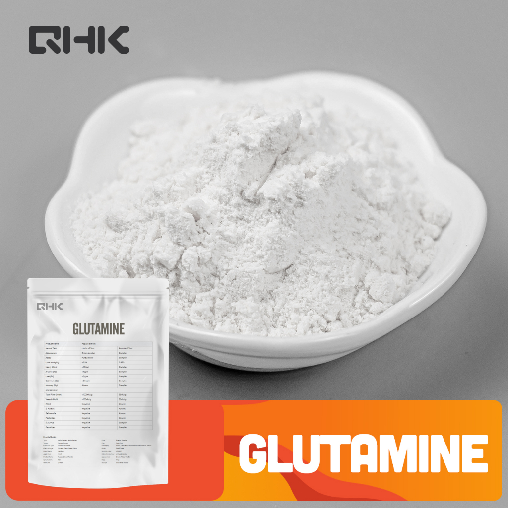 ขายส่ง Bulk CAS 56-85-9 L-Glutamine L Glutamine Powder กลูตามีน