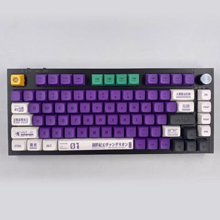 ปุ่มกดคีย์บอร์ด EVA-01 PBT XDA ย้อมสี