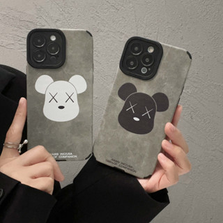 แฟชั่น คอร์เทกซ์ การ์ตูน น่ารักจัง หัวหมี kaws เคส Samsung Galaxy note10 lite plus S20 s21 FE s21 + s22 plus s23 ultra A13 A14 A23 A24 A33 A34 A52 A53 A52S A54 4G 5G case