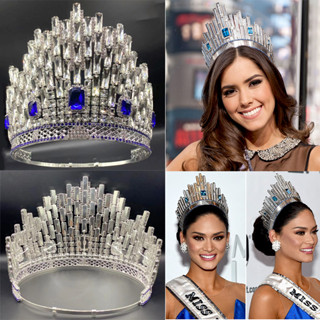 มงกุฎจักรวาล Miss Miss ออกแบบโดย DIC (2014 ถึง 2016) มงกุฎองค์กรระหว่างประเทศ ประดับเพชร แถบคาดศีรษะ ปรับได้