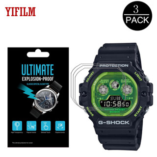 Yifilm ฟิล์มกันรอย HD แบบใส สําหรับ Casio G-SHOCK DW-5900 DW5900 DW-5900RS DW-5900TH DW-5900DN 3 ชิ้น