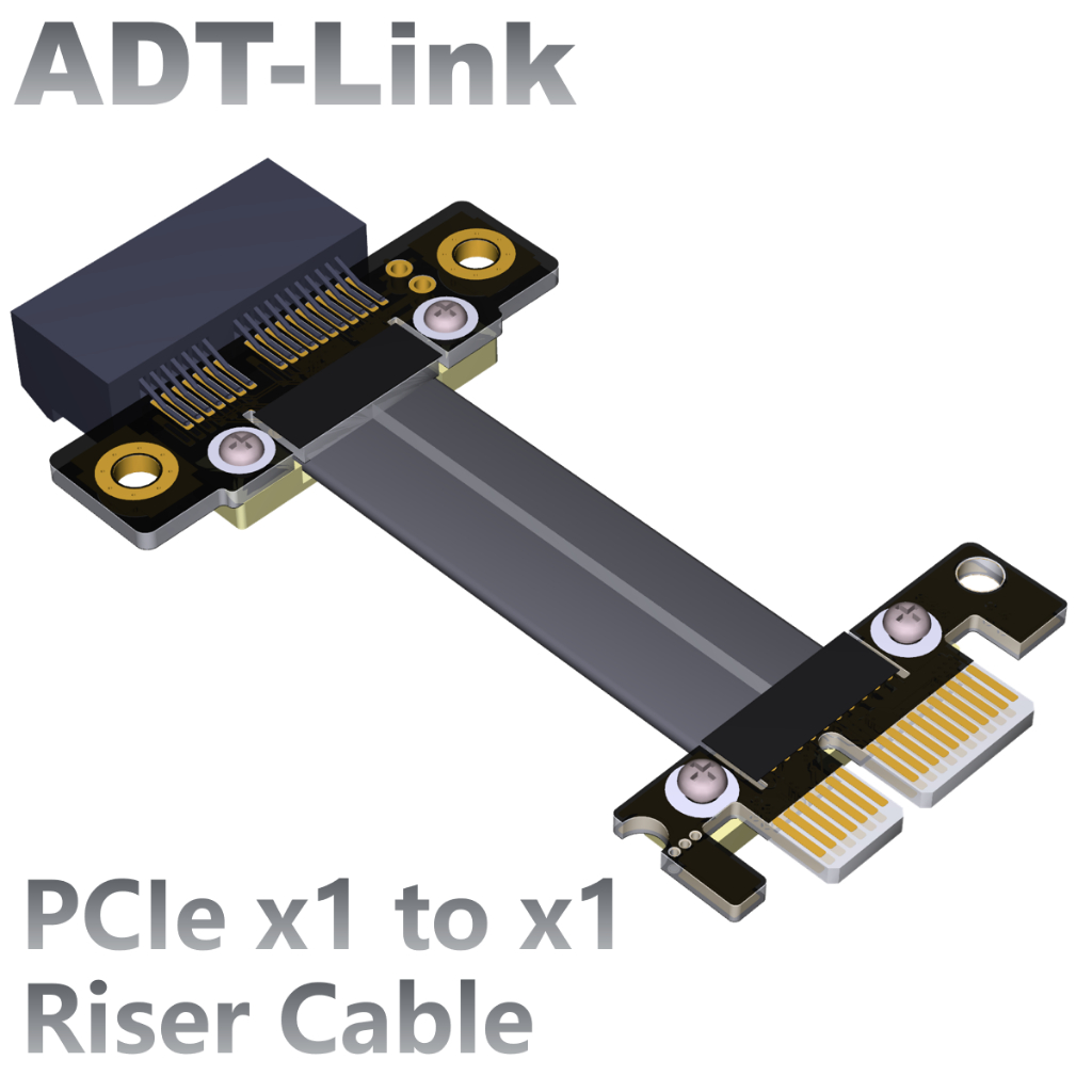 [ปรับแต่ง] สายต่อ ADT-link PCIe x1 3.0 แก้ปัญหากราฟิกการ์ดรองรับการ์ดเครือข่ายการ์ดเสียงการ์ด USB AD