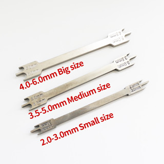 เครื่องมือทันตกรรม 2.0 มม. - 6.0 มม. Bracket Locator Bracket Placement Gauge Instruments  Tool 2.0mm-6.0mm