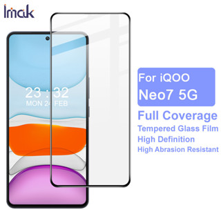 ฟิล์มกระจกนิรภัยกันรอยหน้าจอ แบบเต็มจอ สําหรับ Imak iQOO Neo 7 5G Neo7 SE 5G iQOO Neo7 Racing 5G Tempered Glass Screen Protector Film