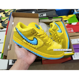 ((Physical Shooting) Nike dunk sb Low-Top รองเท้าวิ่ง รองเท้ากีฬา กันลื่น ลายหมีเต้นรํา