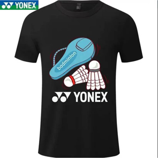 Yonex เสื้อกีฬาแบดมินตัน ระบายอากาศ ซับเหงื่อ แห้งเร็ว ใส่สบาย เหมาะกับฤดูร้อน สําหรับผู้ชาย และผู้หญิง