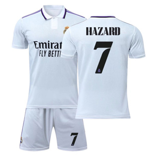 เสื้อกีฬาแขนสั้น ลายทีมชาติฟุตบอล Benzema UEFA Champions League Edition 22-23 ชุดเหย้า