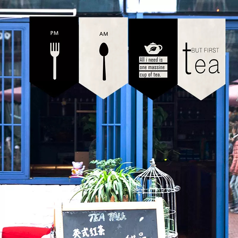 แนะนำ ผ้าม่าน ผ้าม่านกั้นประตู แบบครึ่ง ลายชานม กาแฟ สําหรับตกแต่ง ราคาพิเศษ มีเก็บเงินปลายทาง