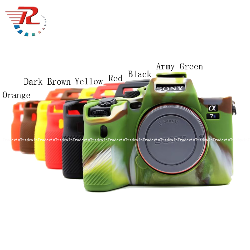 Sony A7SIII A7S Mark III ยางซิลิโคนอ่อนกล้องสําหรับ Sony A7SIII A7S Mark III