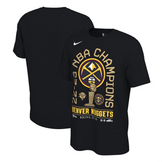 เสื้อยืด พิมพ์ลาย NBA Finals Champions Denver Nuggets Fanatics Windmill Team Caricature สําหรับผู้ชาย 2023