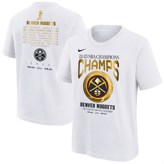 เสื้อยืด พิมพ์ลาย NBA Finals Champions Denver Nuggets Fanatics Windmill Team Caricature สําหรับผู้ชาย 2023