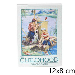 การ์ดเกม The Childhood Oracle Deck ไม่มีคู่มือ ขนาด 12X8 ซม.