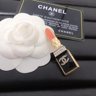 Chanel เข็มกลัด รูปลิปสติก หรูหรา สไตล์ใหม่ สําหรับผู้หญิง103191