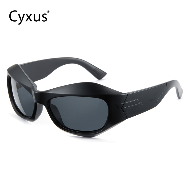 Cyxus نظارة شمسية كبيرة مستقطبة UV400 — صورة 2