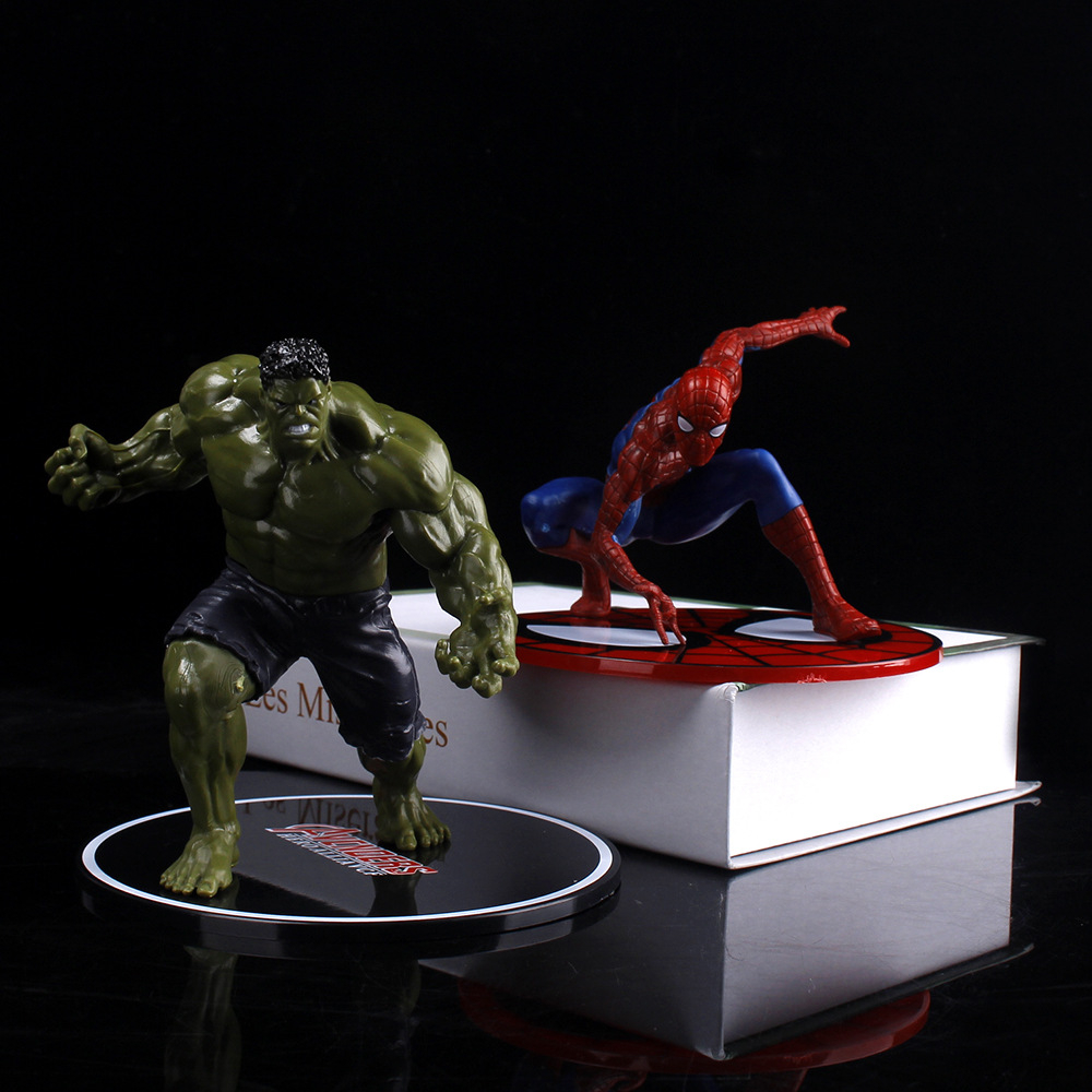 9-16 ซม.Iron Man Tony Stark Venom Superhero กัปตันอเมริกา รูปที่ 5