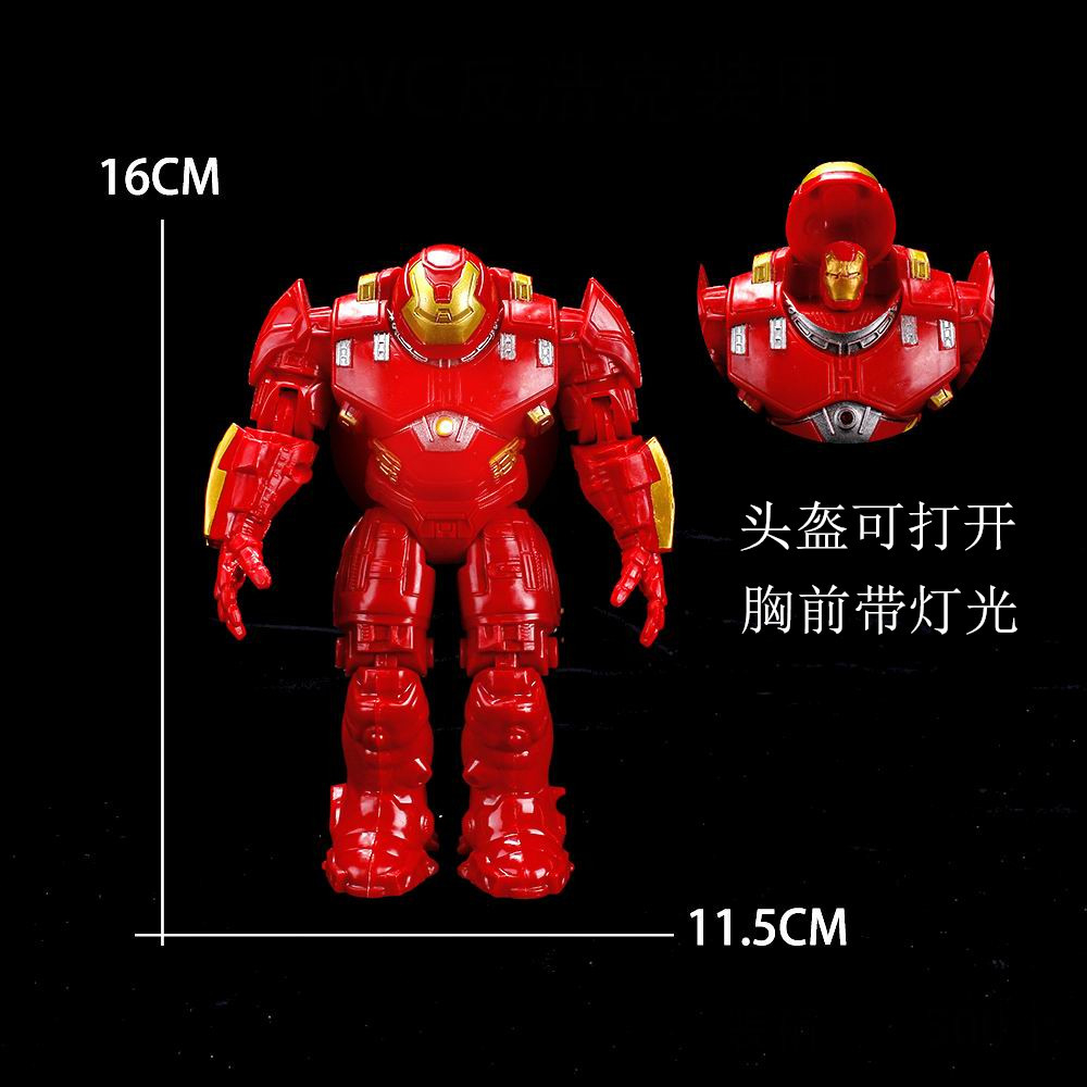 9-16 ซม.Iron Man Tony Stark Venom Superhero กัปตันอเมริกา รูปที่ 8