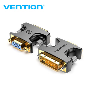 อะแดปเตอร์ Vention Dvi Male To Vga Female Dvi-I 24+5 Bi-Directional 1080p 60hz สําหรับทีวีพีซี