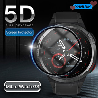 ฟิล์ม Mibro Watch GS Smart Watch GPS ฟิล์ม 3d ฟิล์มกันรอยหน้าจอทรงโค้ง for ฟิล์ม Mibro GS SmartWatch ฟิล์ม อุปกรณ์เสริมสมาร์ทวอทช์