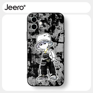 Jeero เคสไอโฟน เคสซิลิโคนนุ่มกันกระแทกน่ารักตลก เคสโทรศัพท์ Compatible for iPhone 15 14 13 12 11 Pro Max SE 2020 X XR XS 8 7 6 6S Plus พลัส HFF3286