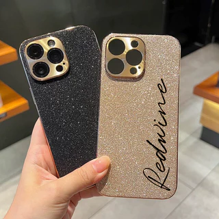 ใหม่ไฟฟ้าเงาชื่อออกแบบเคสโทรศัพท์สําหรับเคสไอโฟน17 pro max 15 16 pro max 12 13 11 14 promax