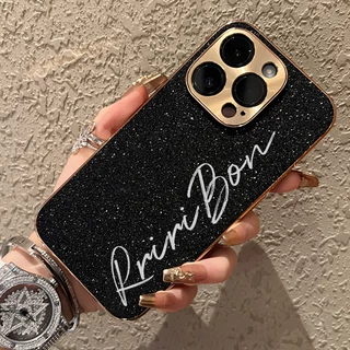 ใหม่ไฟฟ้าเงาชื่อออกแบบเคสโทรศัพท์สําหรับเคสไอโฟน17 pro max 15 16 pro max 12 13 11 14 promax